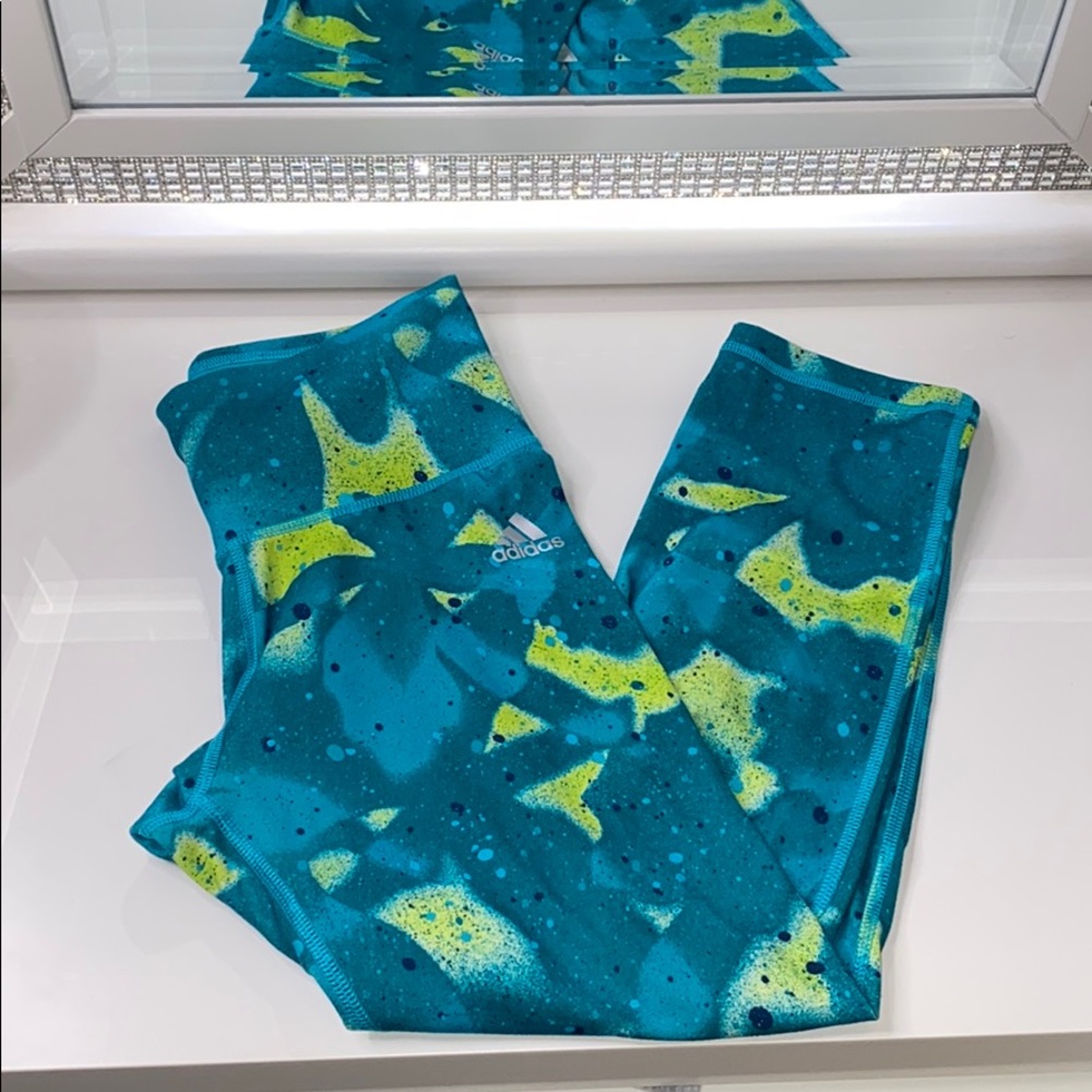 adidas half leggings